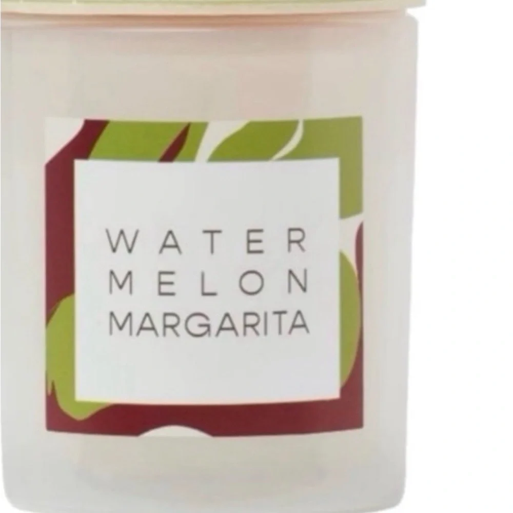 Set of 2 Opalhouse Watermelon Margarita 5oz glass candle- New